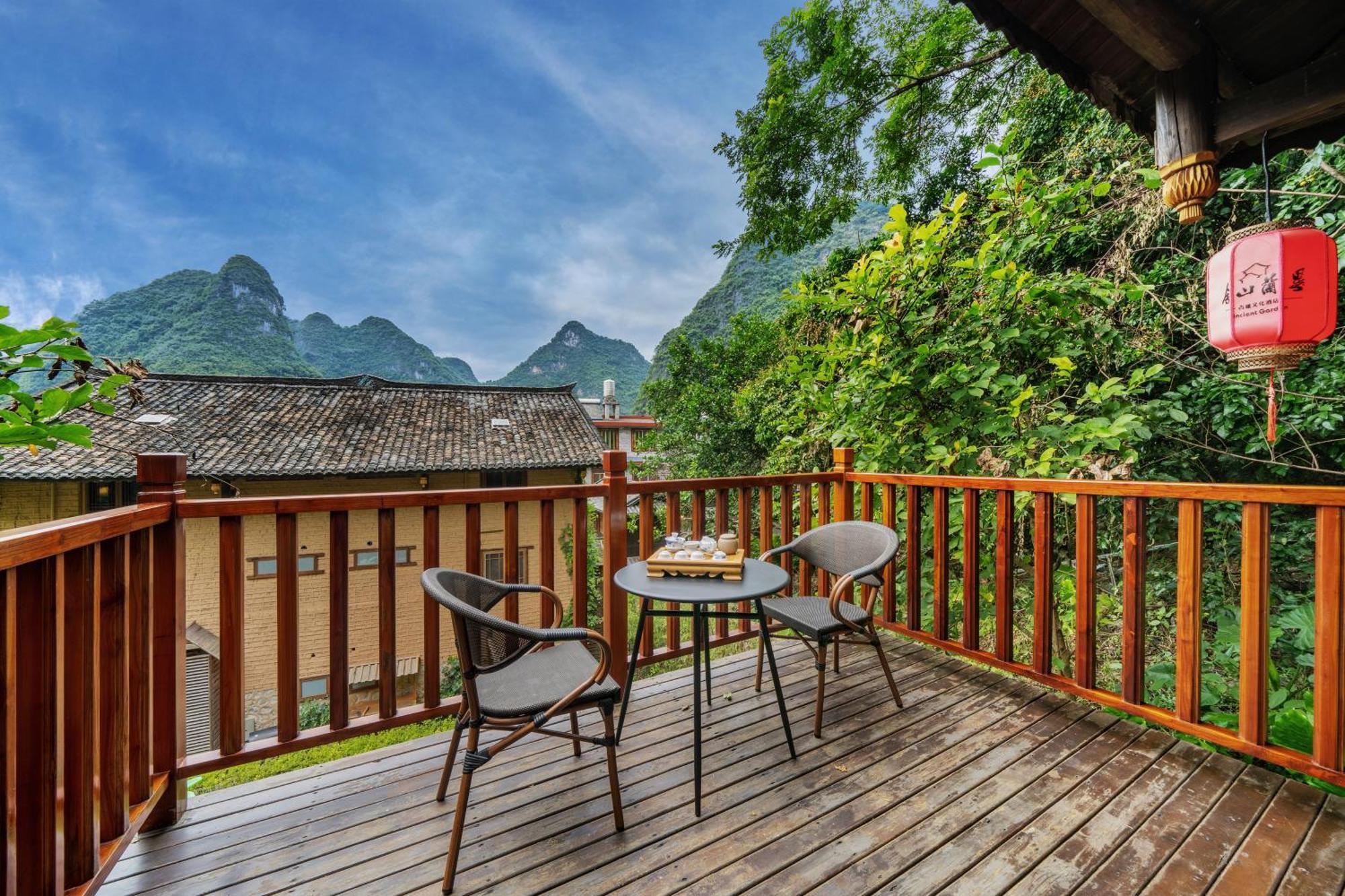 Yangshuo Ancient Garden Boutique Hotel-Free Pick Up From Airport Or Ts Over 3 Nights Exterior photo