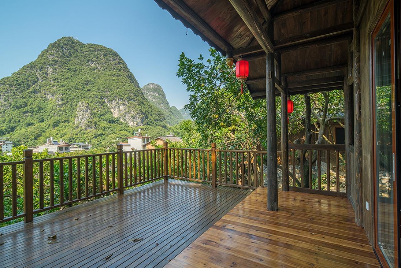 Yangshuo Ancient Garden Boutique Hotel-Free Pick Up From Airport Or Ts Over 3 Nights Exterior photo