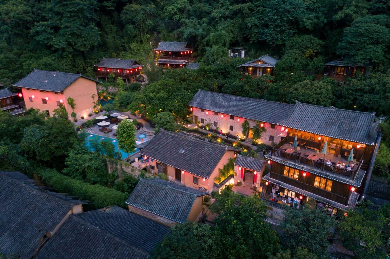 Yangshuo Ancient Garden Boutique Hotel-Free Pick Up From Airport Or Ts Over 3 Nights Exterior photo