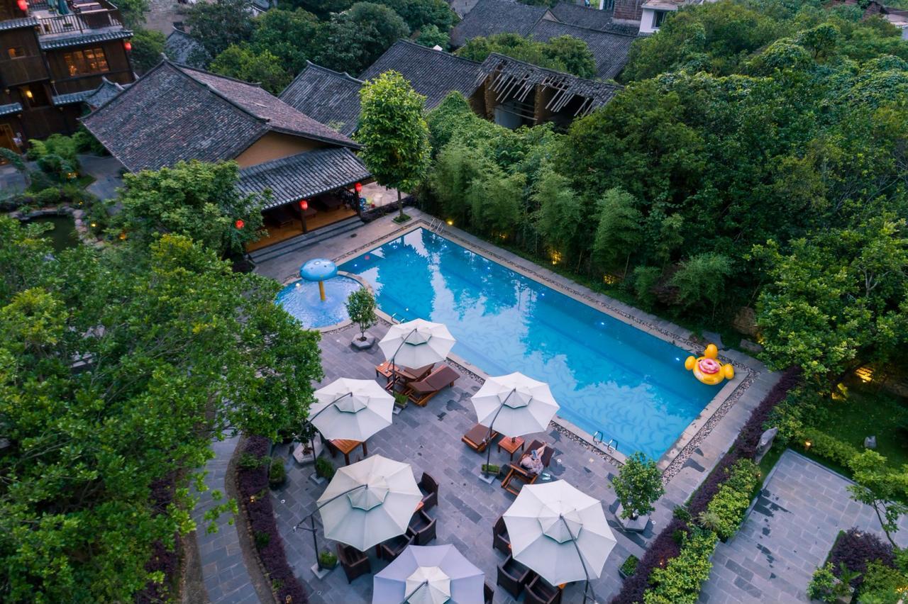 Yangshuo Ancient Garden Boutique Hotel-Free Pick Up From Airport Or Ts Over 3 Nights Exterior photo