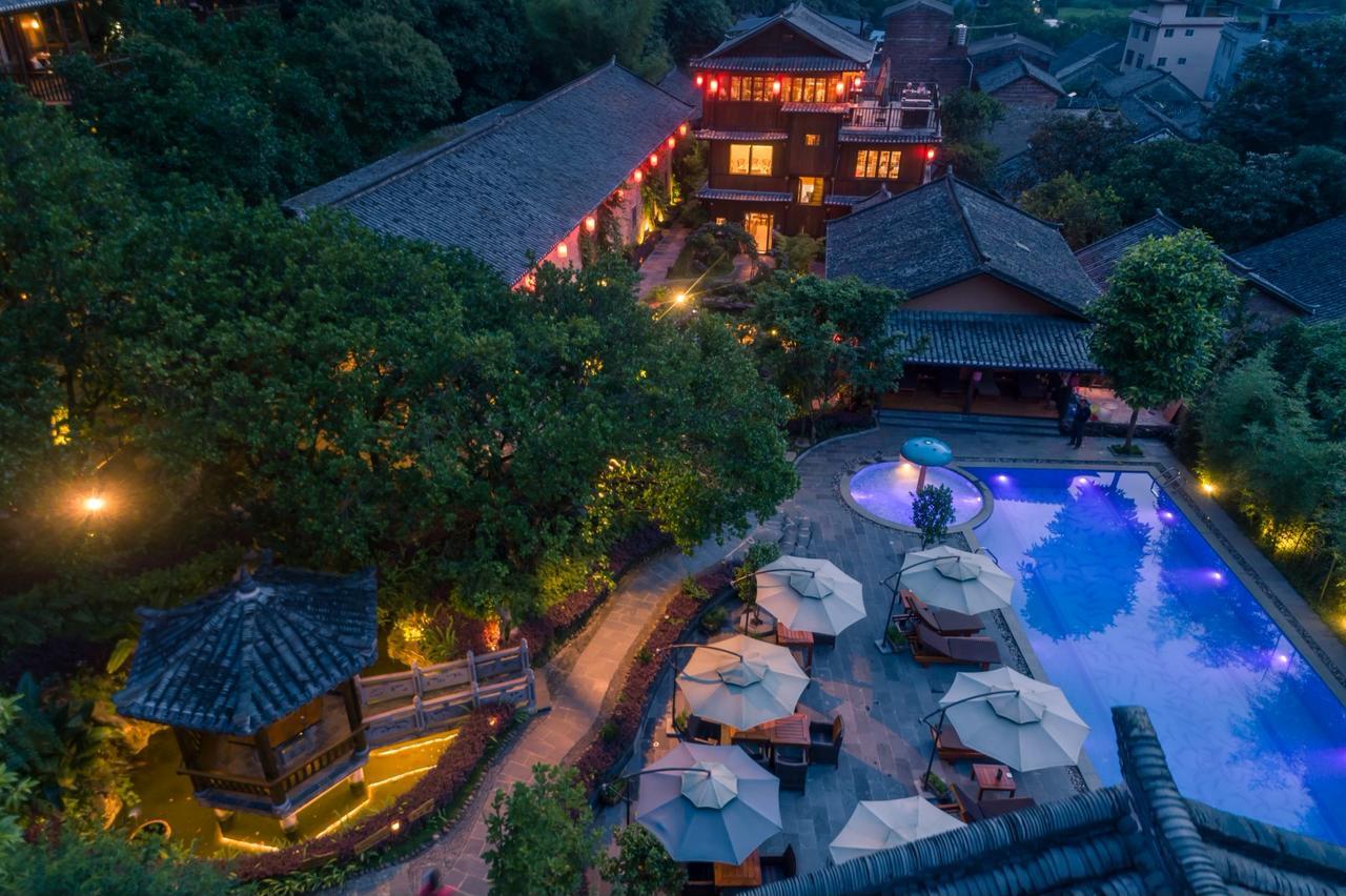 Yangshuo Ancient Garden Boutique Hotel-Free Pick Up From Airport Or Ts Over 3 Nights Exterior photo